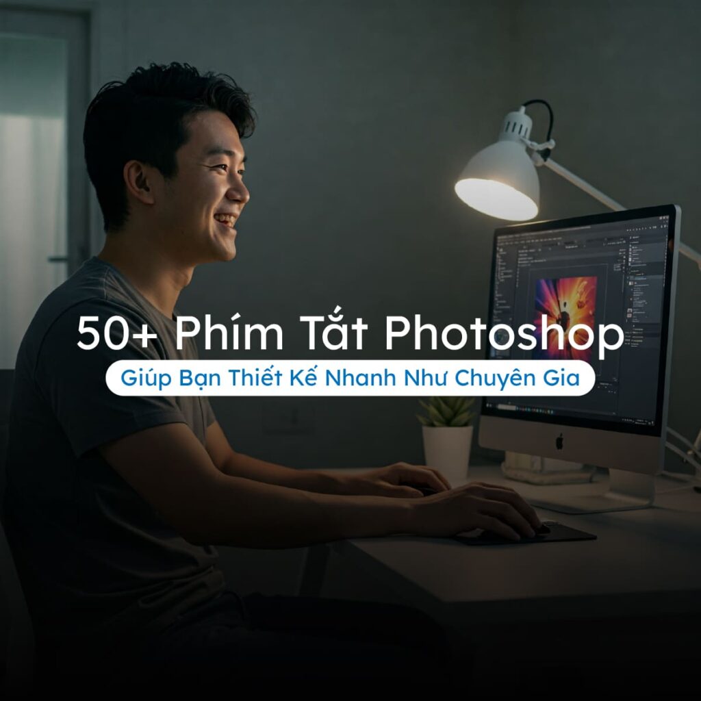 50+ phím tắt photoshop
